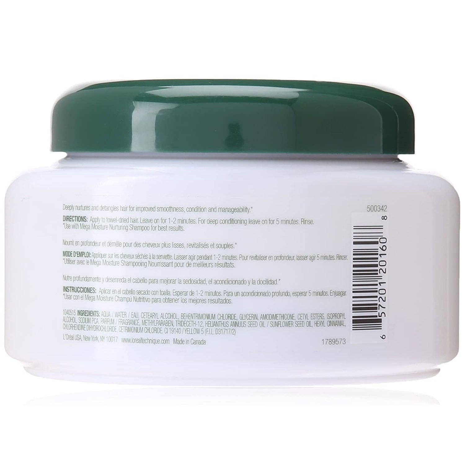 KT Supply - Wholesale Hair Conditioner - Loreal Natural Therapy Mega Moisture Jar 16 Oz.1