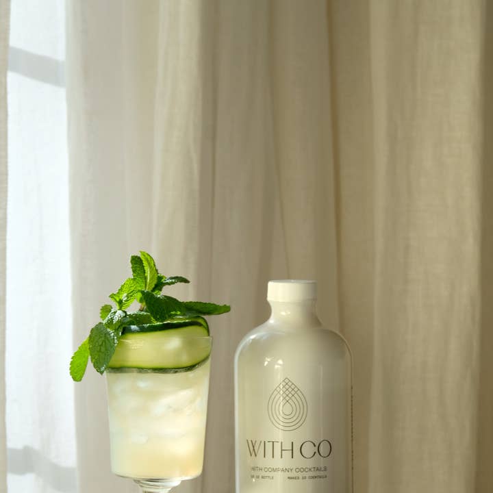 WithCo Cocktails - Wholesale Cocktail Mix/Syrup - Hey Girl Mix (Cucumber, Mint, Lime)2