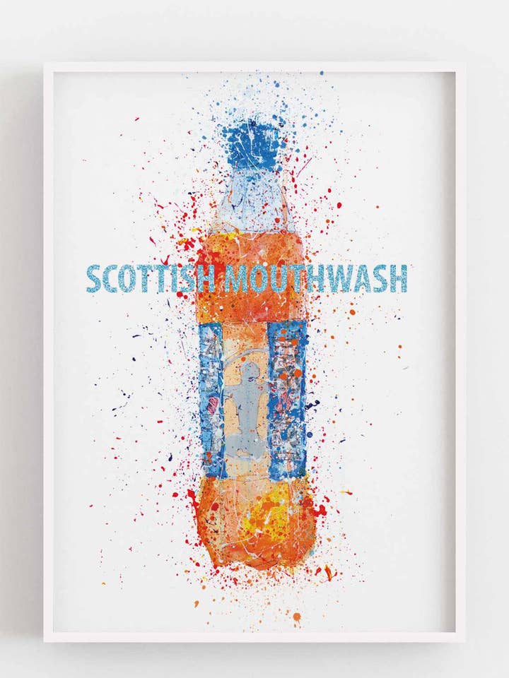 Skotsk munvatten Print för wholesale av We Love Prints