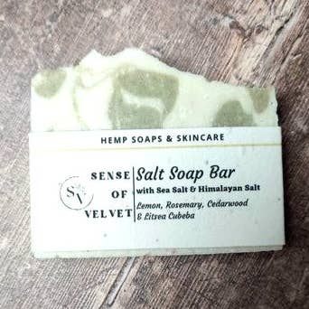 Salt Soap Bar for wholesale by Sense of Velvet