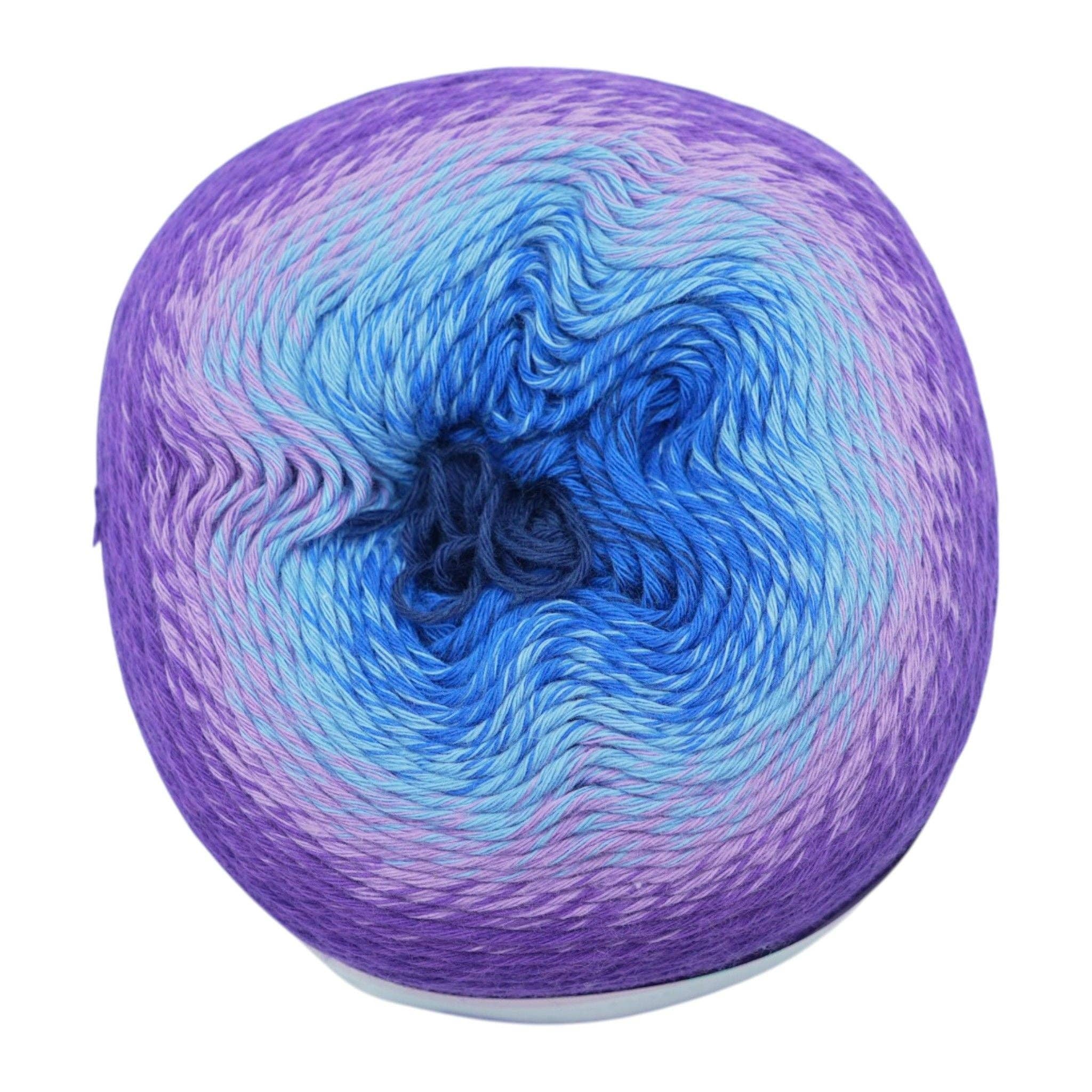 Okey Dokeys - Wholesale Yarn - 1060 Yards Gradient Cake Yarn - #1 Super Fine Cotton Acrylic Yarn38