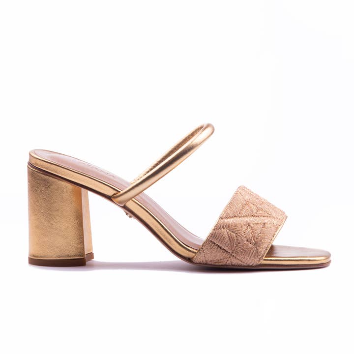 Full Fibre Mule 75 Gold for wholesale by ATANA