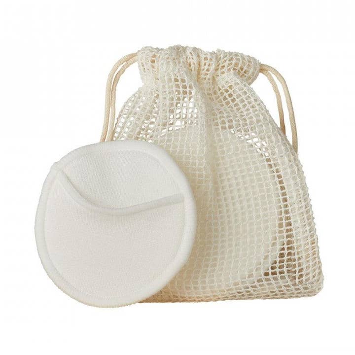 Reusable Organic Cotton Face Pads for wholesale by Naya