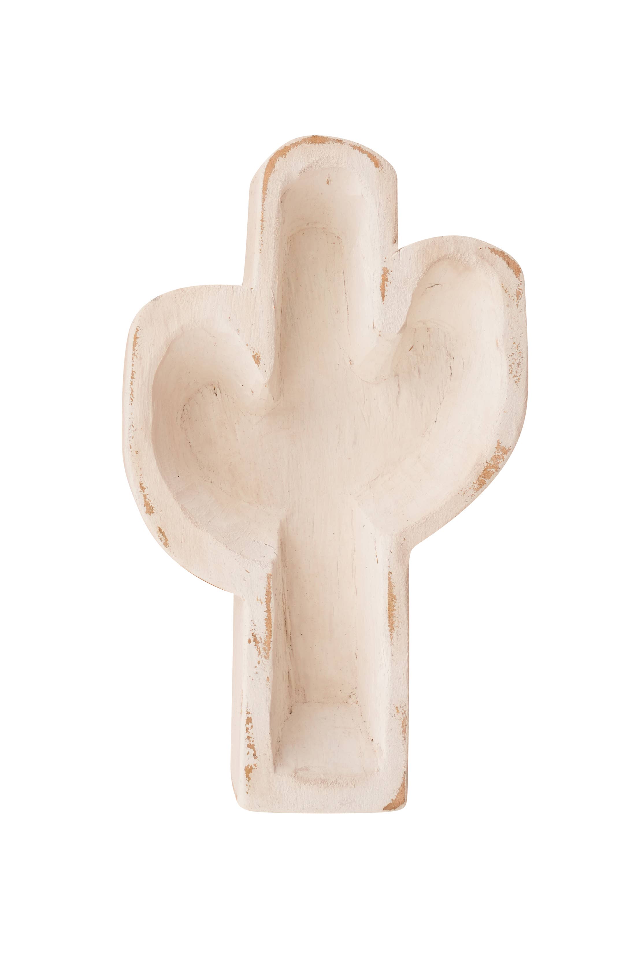 My Amigos Imports - Wholesale Candle Holder - Mini Cactus Bowl-7 x 12-Carved-Candle Ready-Mini Cactus5