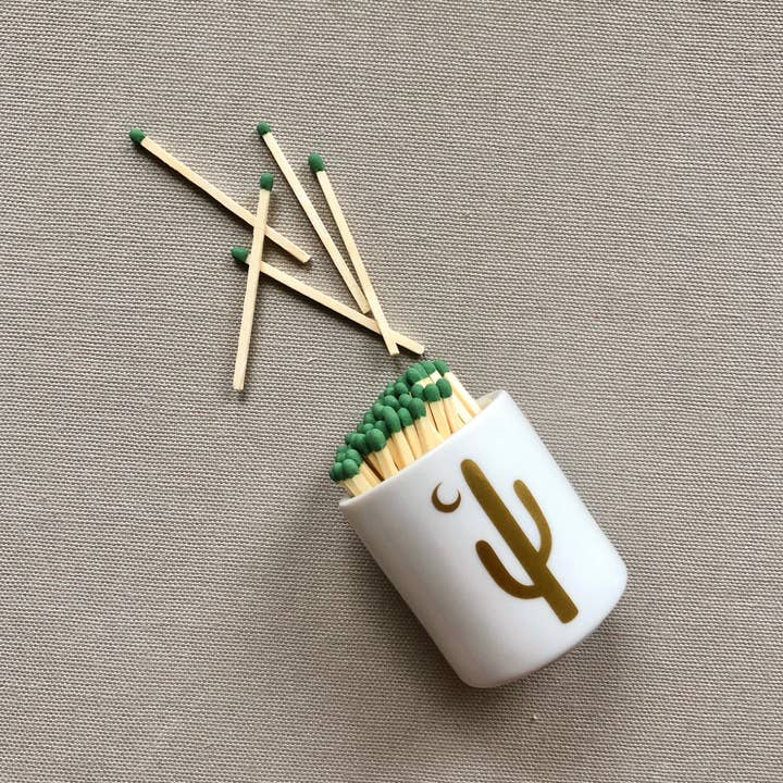 Wishcraft Goods - Wholesale Match Holder - Cactus Moon Match Striker1