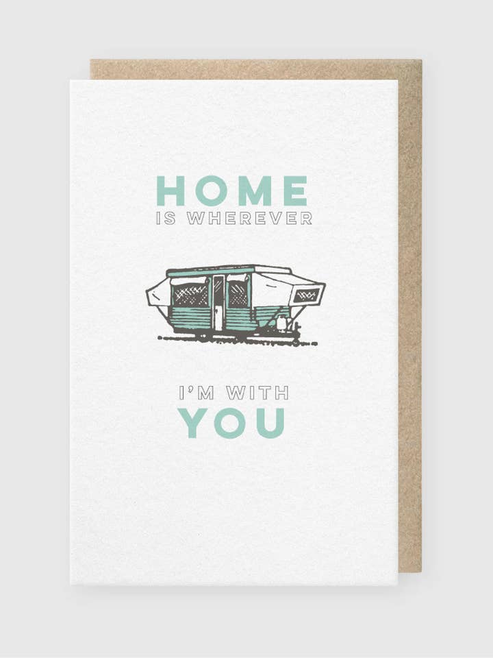 Tarjeta de felicitación Home with You para venta al por mayor de Pike Street Press