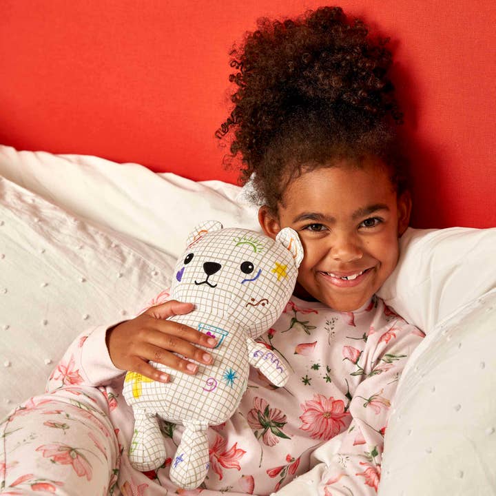 eatsleepdoodle - Wholesale Stuffed/Plush Toy - Kids & Baby - Color in & doodle Artie Bear