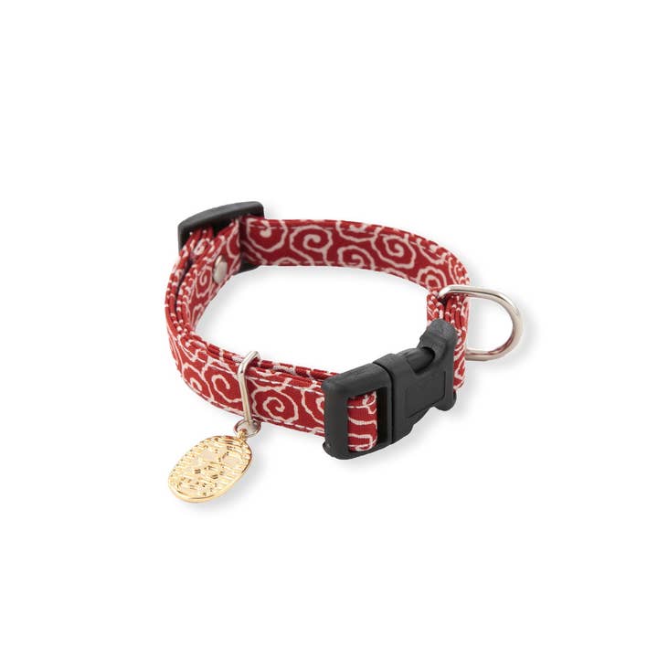 MOON-X USA, INC. - Venta al por mayor Collar - Perros - Collar para perro Ninja (pequeño, rojo)