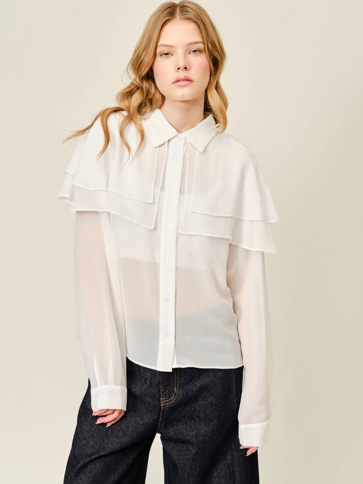 AJT5790 CAPE LAGER PLOMMONBLUS för wholesale av Aaron & Amber