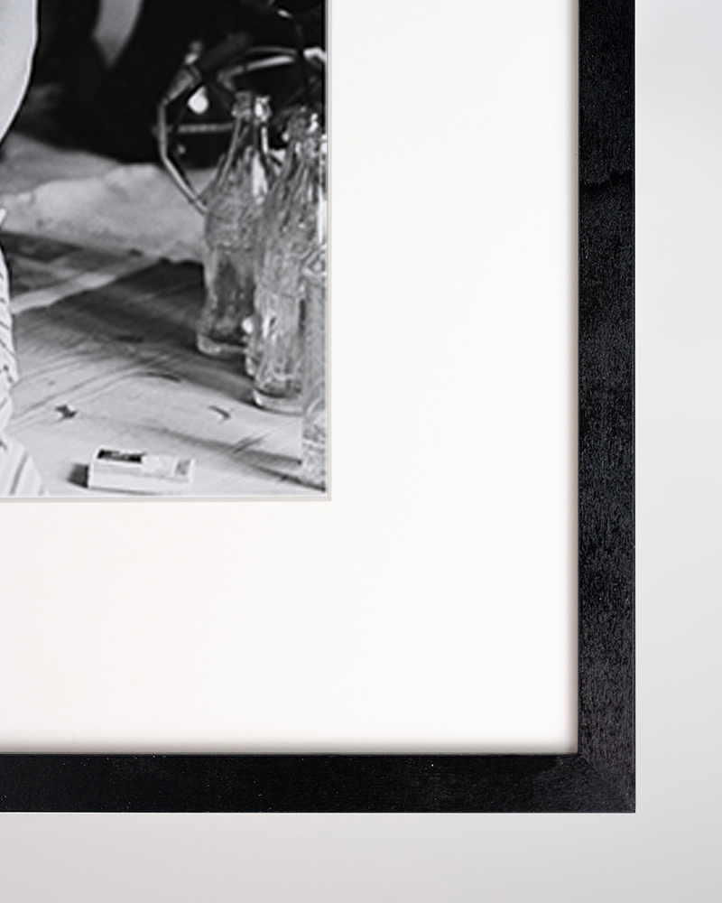 Black Thoughtful - Frida Kahlo. Wall art print with frame. for wholesale on Faire15