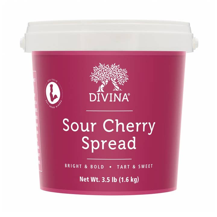 Divina - Wholesale Jam/Jelly - Sour Cherry Spread Pails0