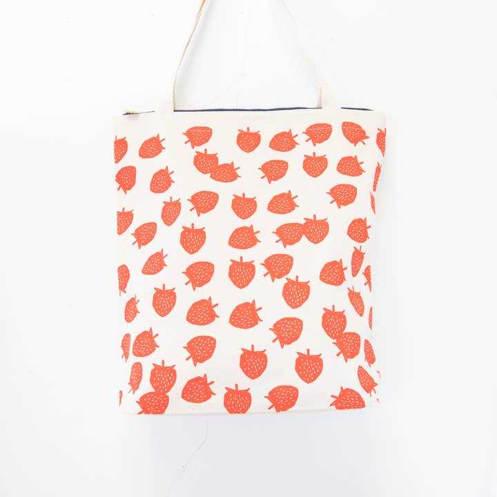 Morangos Carrega All Tote Bag por atacado de Erin Flett