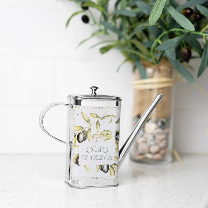Fox Run Brands - Wholesale Oil/Vinegar Dispenser - Fox Run Stainless Steel Olive Oil Dispenser, 16 Ounces
