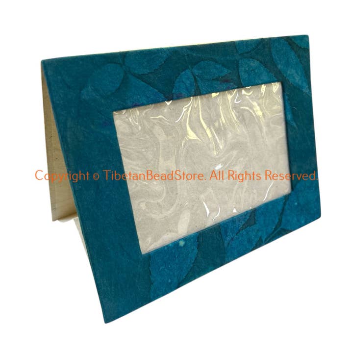 Handmade Lokta Paper Photo Frame - HC140B for wholesale by Tibetan Bead Store