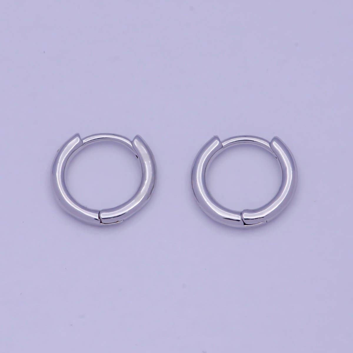 Aim Eternal - Wholesale Huggie Earrings - Tiny Gold Huggie Earring 12mm mini Huggie V-3661