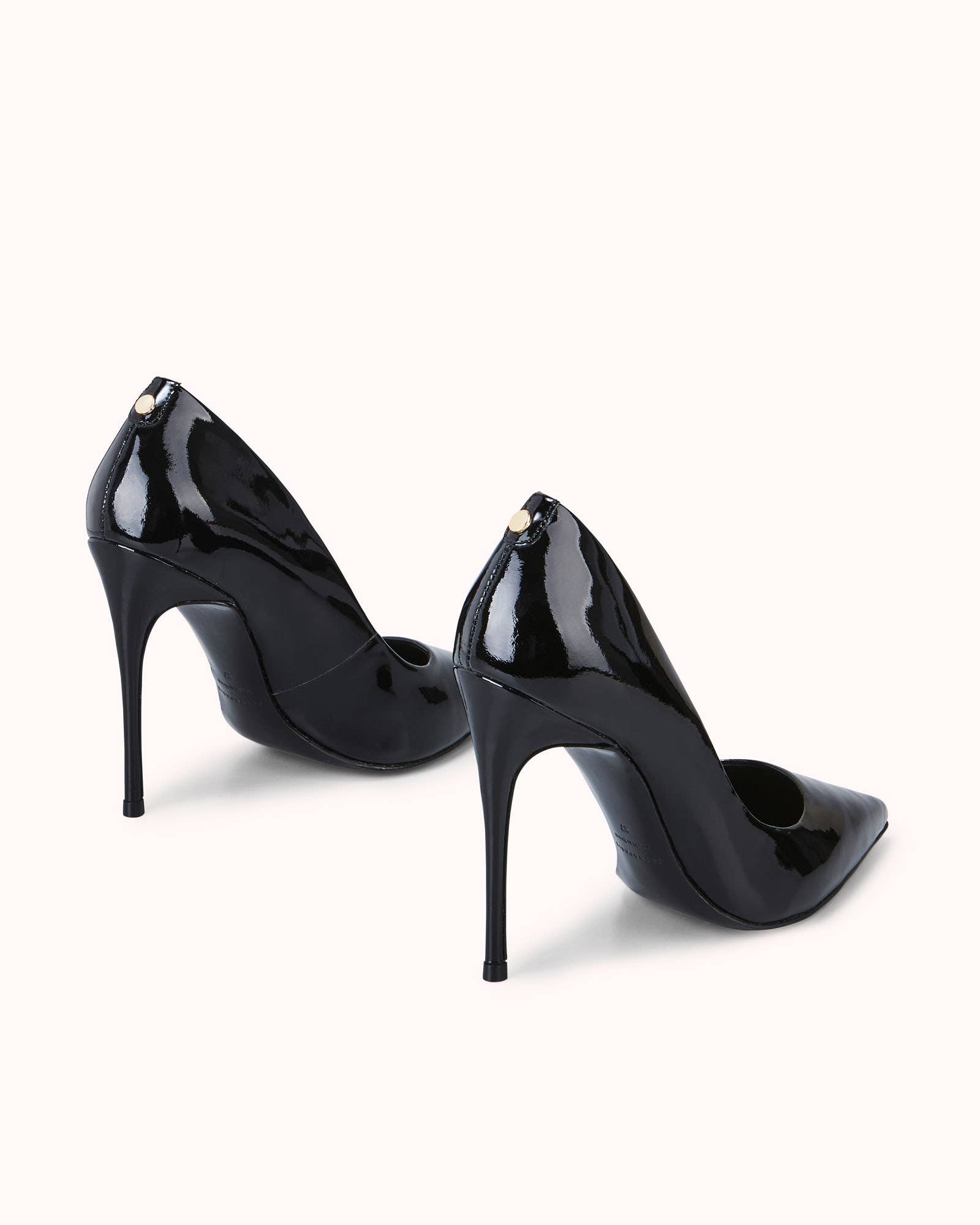 COSMOPARIS – Salto alto - Mulher por atacado – Scarpin Aelia em couro verniz preto3
