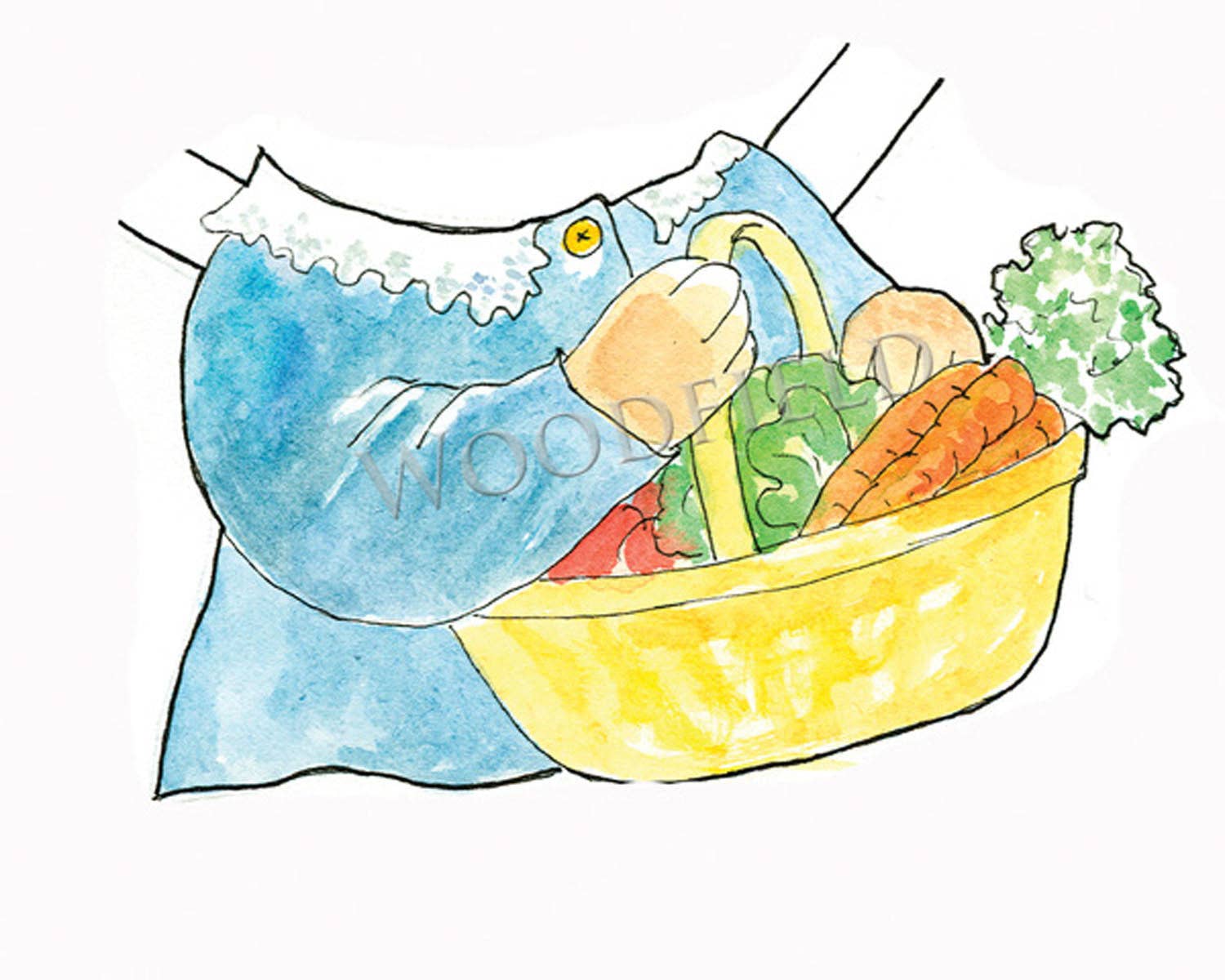 Woodfield Press - Wholesale DIY Craft Kit - #3001 - Lou-Lou Rabbit Paper Doll Kit7