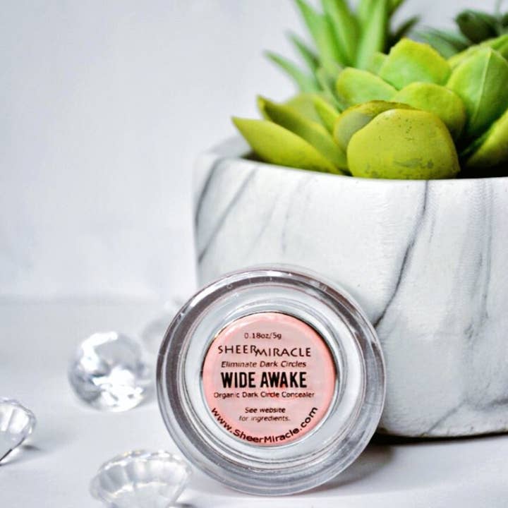 Sheer Miracle - Wholesale Eye Cream/Gel - Wide Awake Dark Circle Concealer Brightener Organic & Vegan3