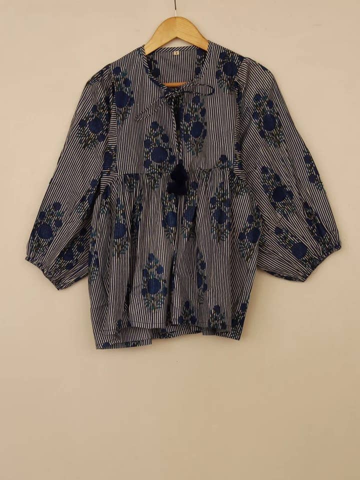 Cotton Stripes Midi Dress Mini Dress Short Block Print for wholesale by bhavnas boutique