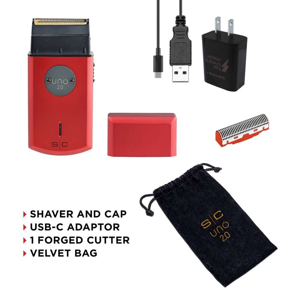 Salon Equipment Pros - Wholesale Electric Shaver - Men's - StyleCraft UNO 2.0 Professional Single Foil Shaver SC803R3