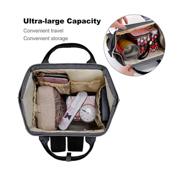 TJtoddles.com - Wholesale Diaper Bag - Baby - Designer Baby Bag Backpack - Tractors And Farm In Orange Ton5