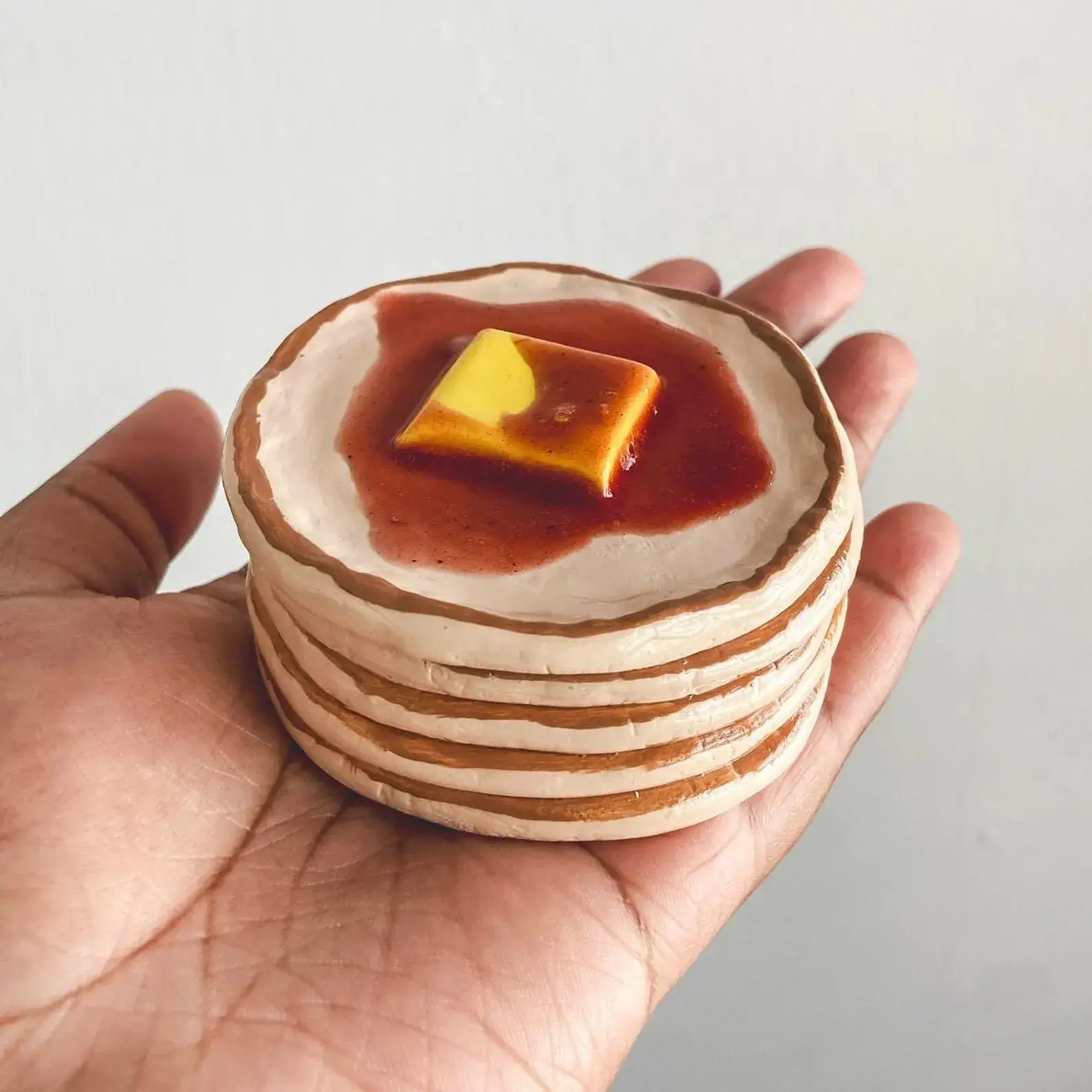 Cabbageville - Vente Boîte/rangement à bijoux - Boîte originale empilée de pancakes — plusieurs styles disponibles1