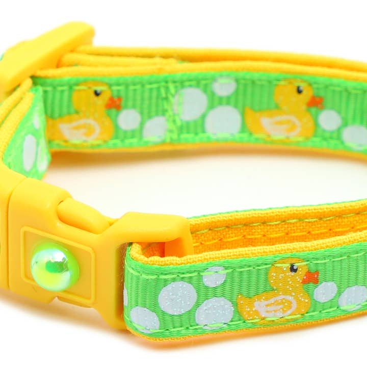 From Pugs to Persians Pet Accessories, LLC - Wholesale Pet collar – Cat - Rubber Duckies Breakaway Cat Collar23