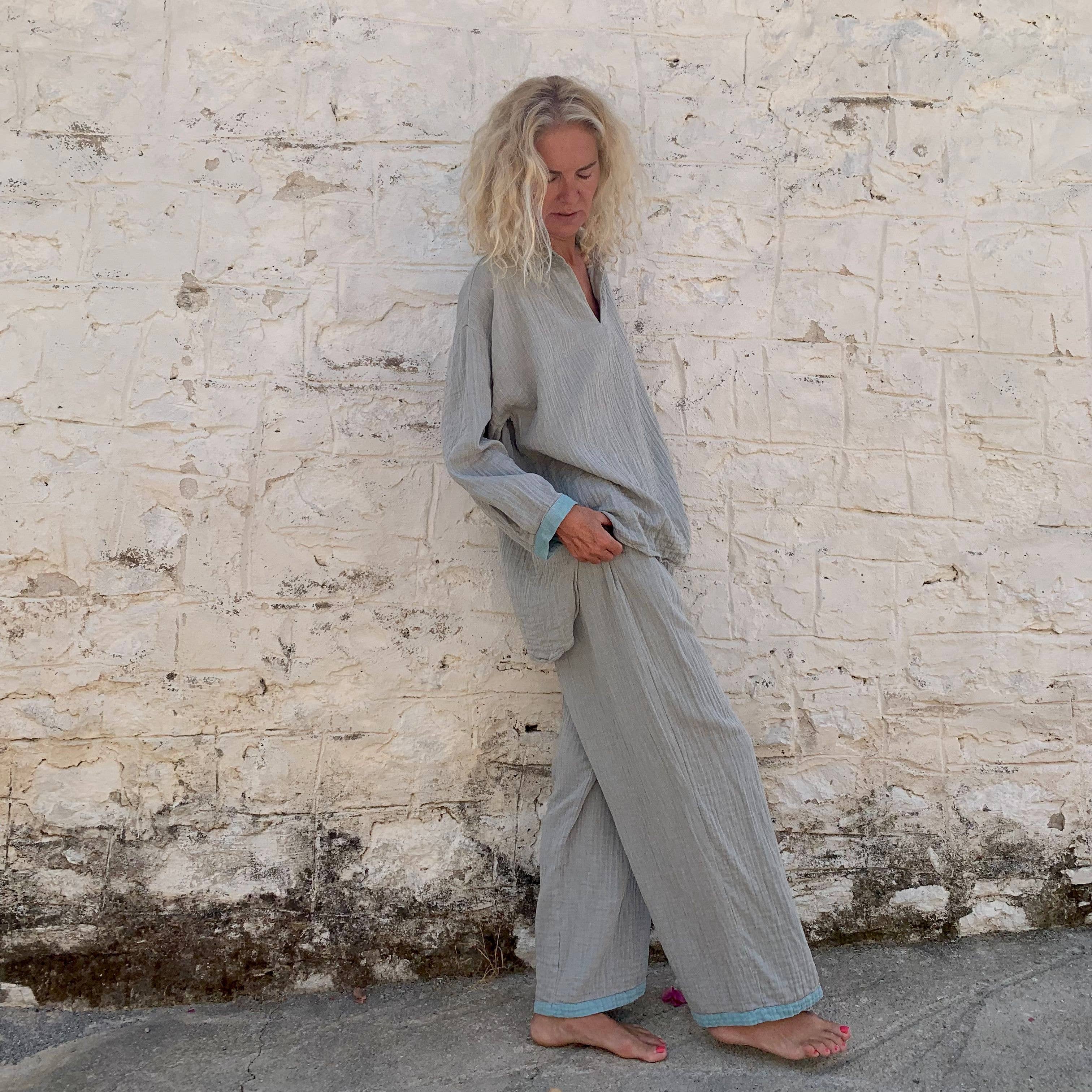 loom.ist – Großhandel Hose – Damen – Muslin-Hose zum Entspannen7