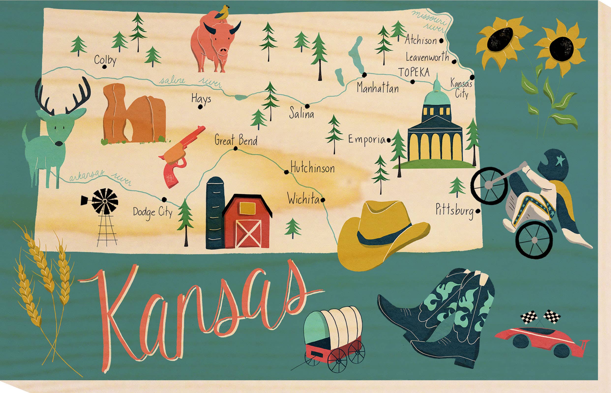 Works of Heart - Vendita all'ingrosso Cartoline - Home State Home Cartoline16