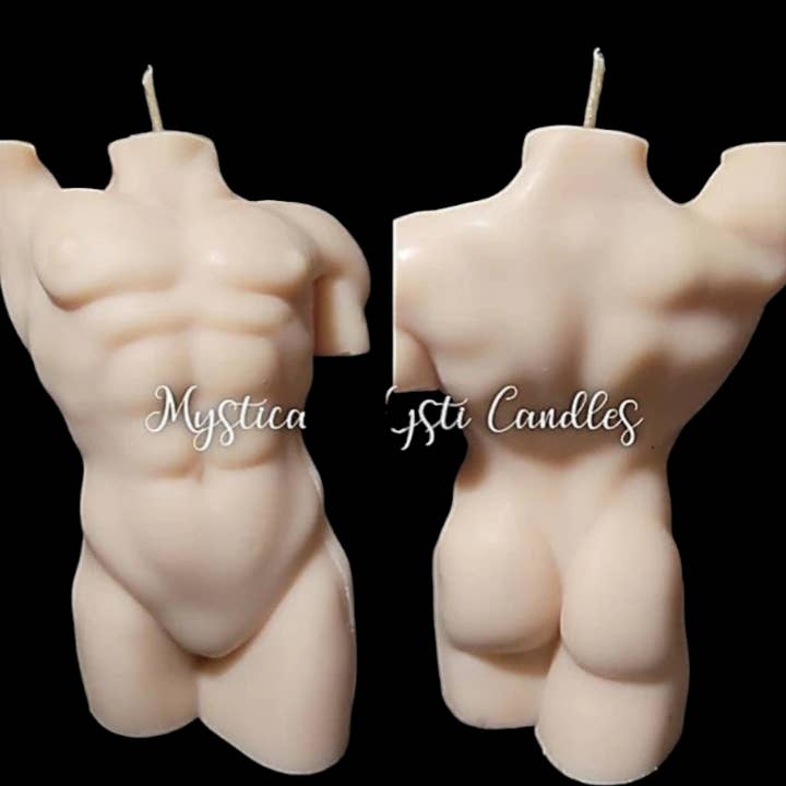 Transgender Male Top/Bottom Female Torso - Wholesale for wholesale by Mystical Mysti Candles