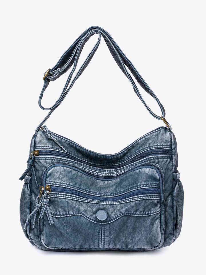 Adored PU Leather Crossbody Bag for wholesale by Beyond Apparel