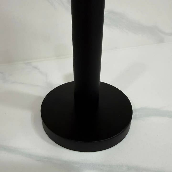 universal napkin roll stand - 5.7" height - matte black for wholesale by MY DRAP
