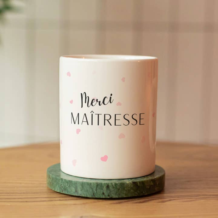 Tak frøken - fransk krus til lærerinde for engroshandel hos Birds & Crafts