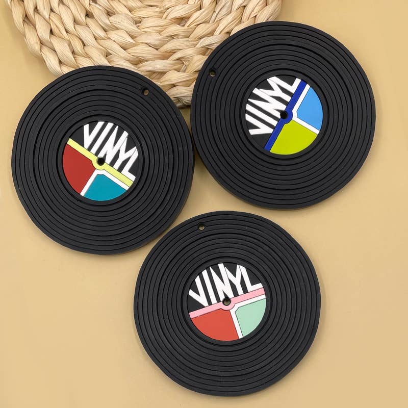 Gummy Chic – wholesale Teether (not clip-on) – Baby – Vinyl Record Silicone Baby Teether Toy for Music Lovers 4