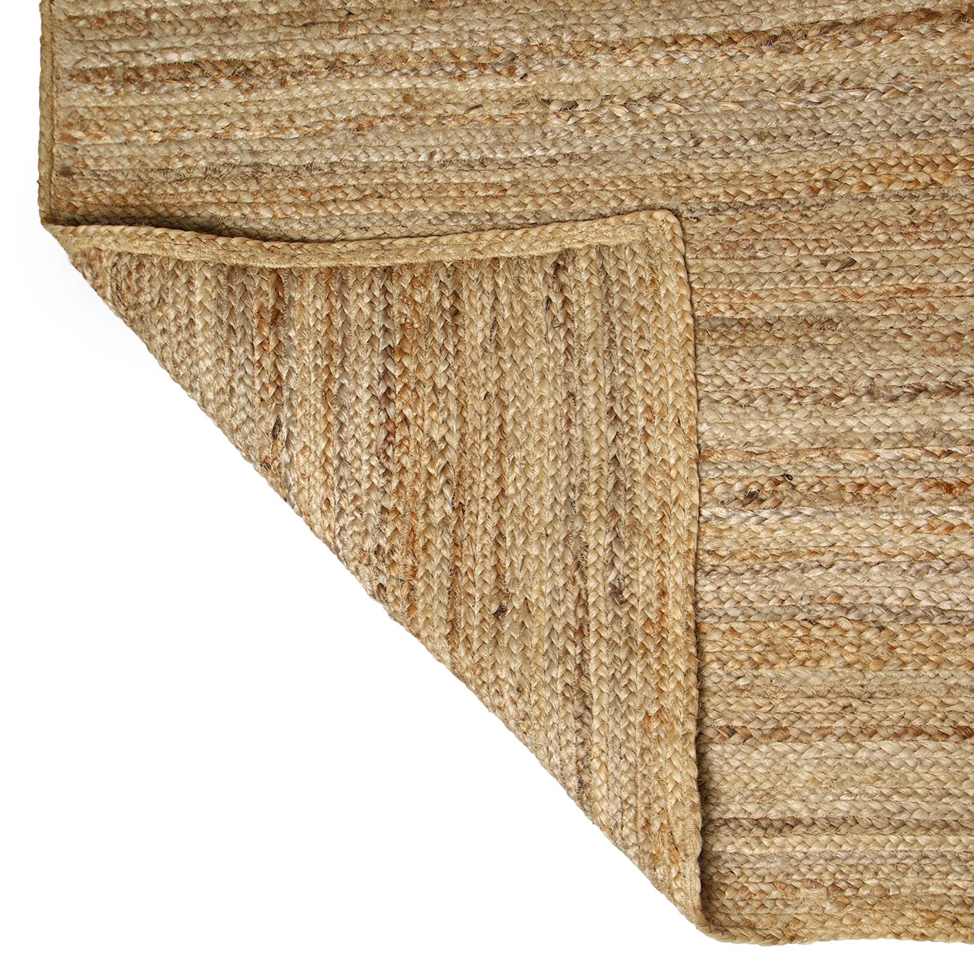 · REDEARTH · Rectangular Jute Area Rug 8'x10' Natural Rug for wholesale on Faire5