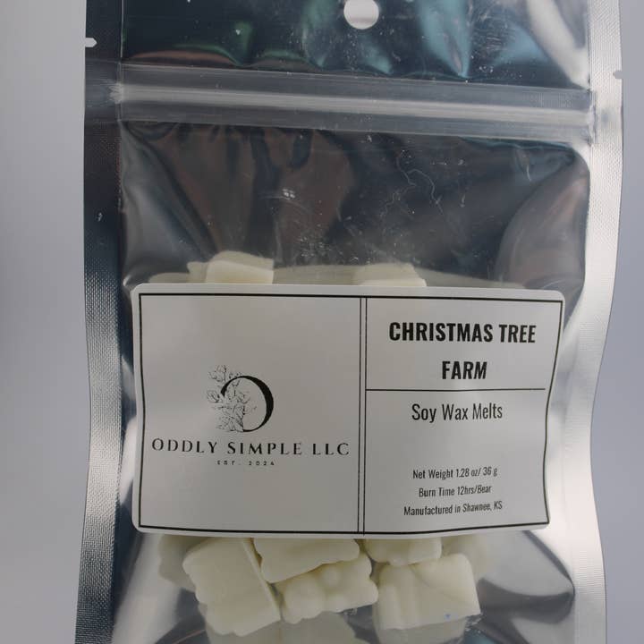 Christmas Tree Farm Wax smelt voor wholesale door Oddly Simple LLC