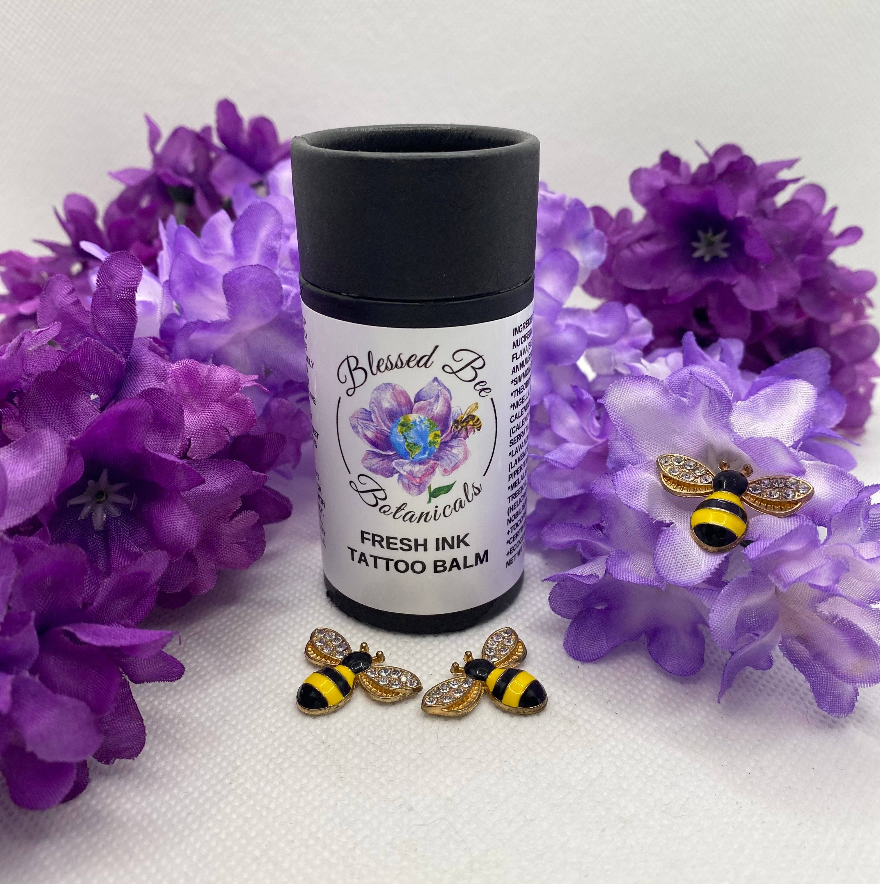 Blessed Bee Botanicals - Wholesale Tattoo Ointment/Care - Fresh Ink Tattoo Balm | Organic Tattoo Balm1