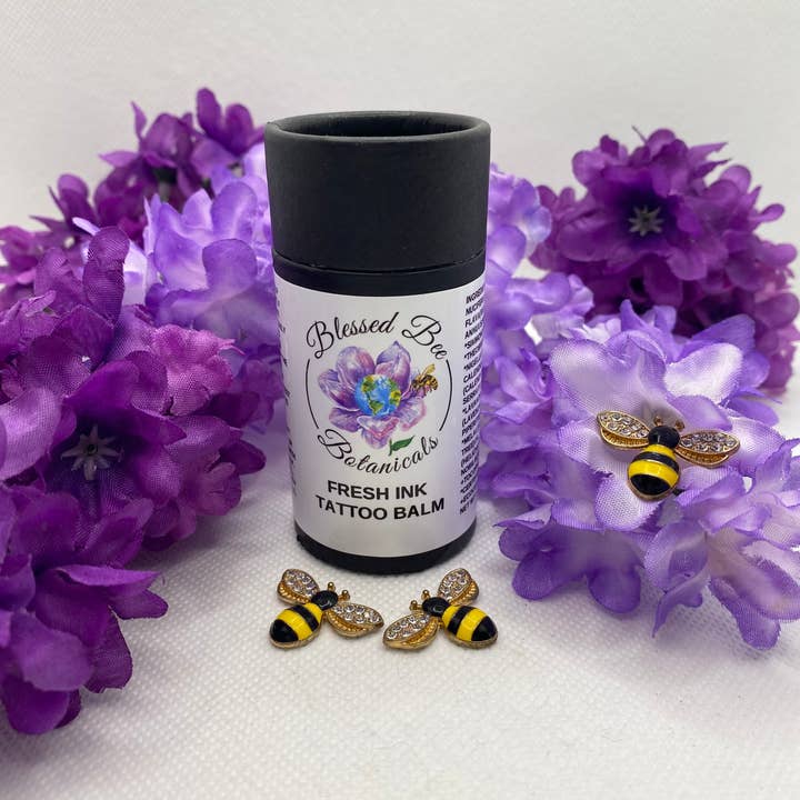 Blessed Bee Botanicals - Wholesale Tattoo Ointment/Care - Fresh Ink Tattoo Balm | Organic Tattoo Balm1