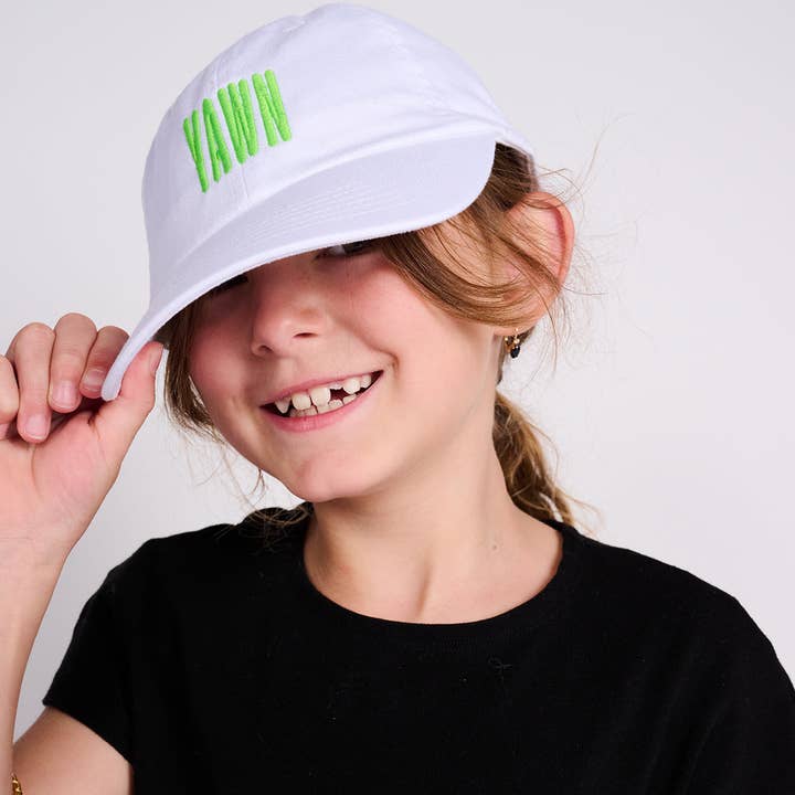 YAWN - Wholesale Baseball Cap - Kids - Classic Cotton Baseball Cap | Preppy Hat