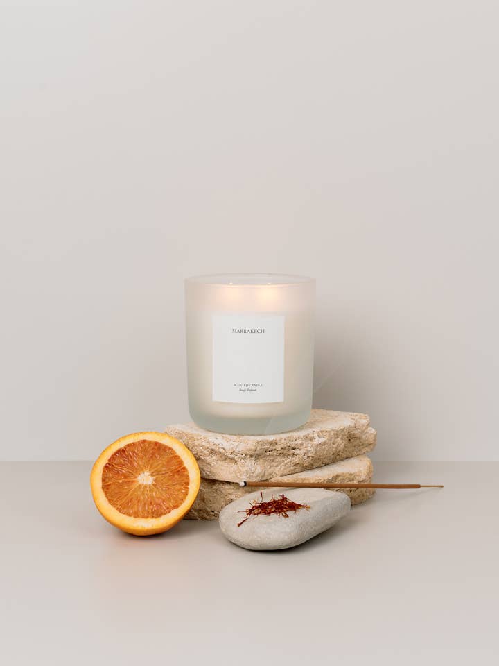 MARRAKECH STEARINLYS for engroshandel hos Simply Bare Collection