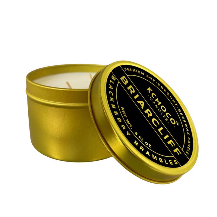 BRIARCLIFF CANDLE - MEDIUM TIN for wholesale by KCMOCO. Candles