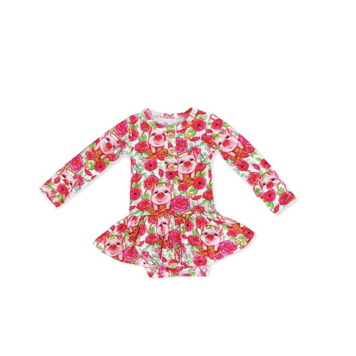 Body Bebs Ballerina Jupe Twirl manches longues pour la vente par Snugabutter LLC