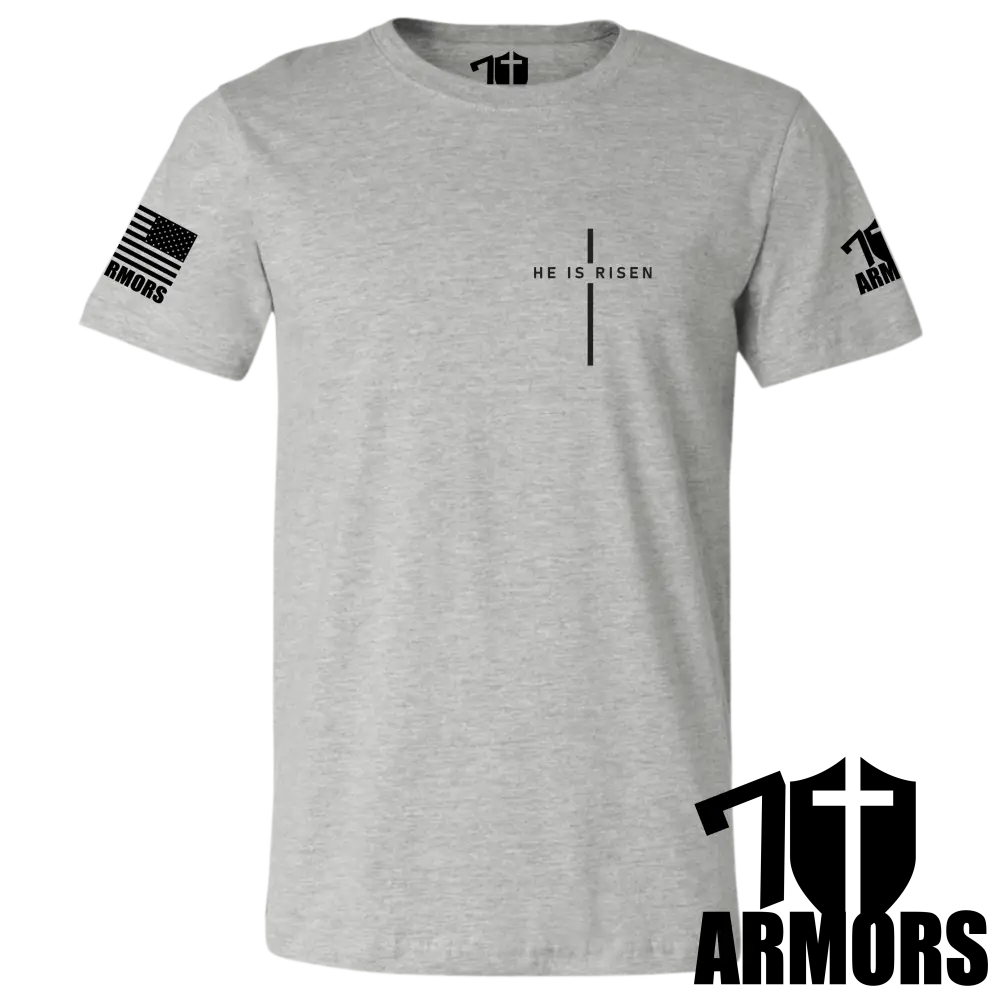 7 ARMORS APPAREL - Wholesale Screen Printed T-Shirt - Men's - HE IS RISEN T-SHIRT5