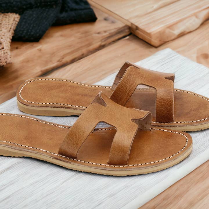 HandmadeBestSeller - Wholesale Sandals – Women's - Moroccan Handmade Leather Sandals, Leather Sandals For Women8