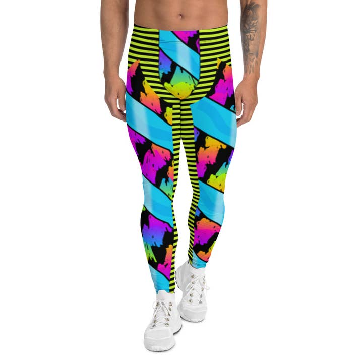 BillingtonPix – wholesale Athletic/lounge leggings – men's – Mens Leggings Rainbowcore Cosplay