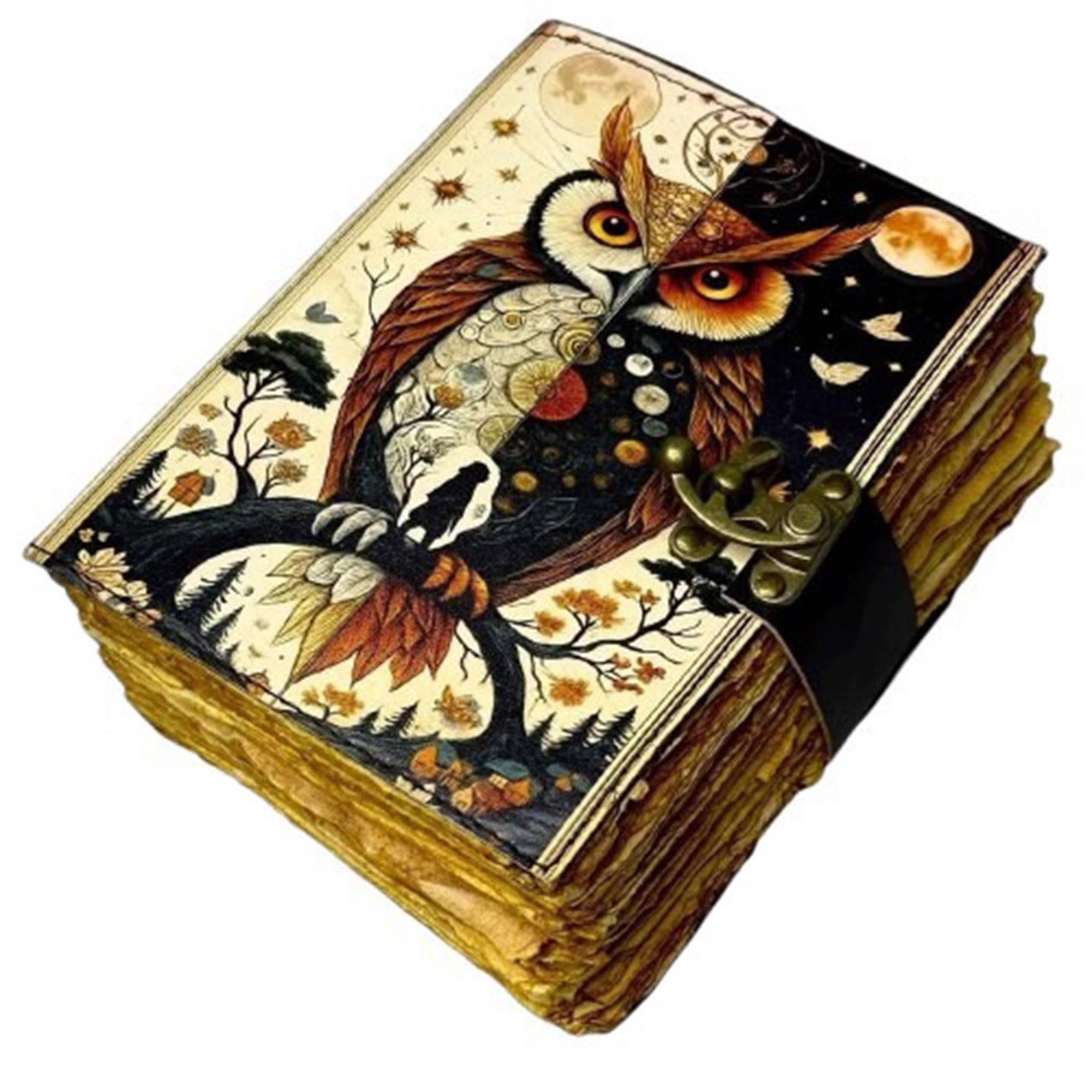 Billion Brothers - Wholesale Journal/Diary - Owl Leather Journal Celtic Gothic Journal Notebook Journal3