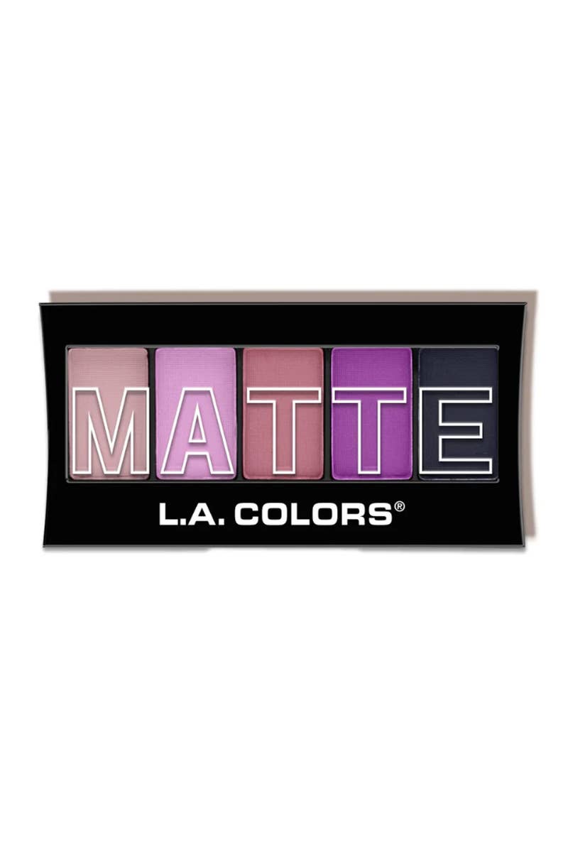 LA Colors CEM479 Matte Eyeshadow Plum PASHMINA - 3pc