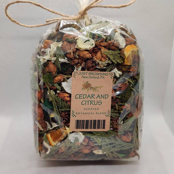Just Browsing, LLC - Wholesale Potpourri - Scented Botanical Potpourri Bulk - Cedar and Citrus0