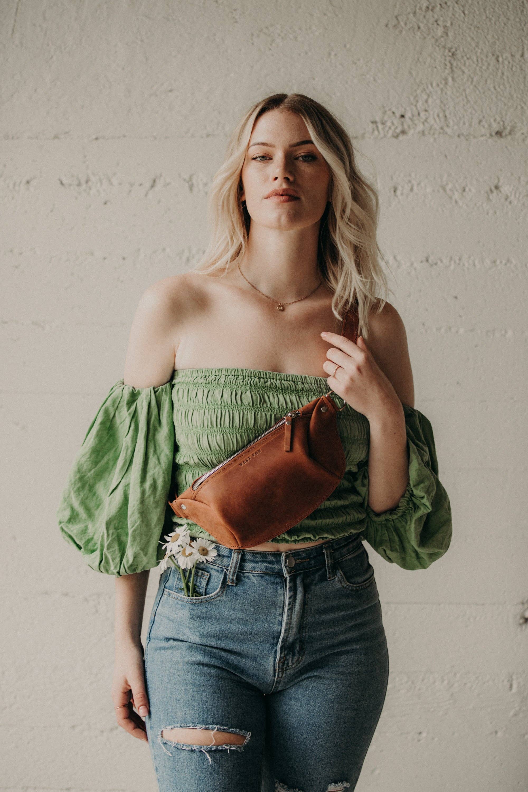 WEST VON - Wholesale Belt Bag - Women's - Ella Essential Sling Bag | Fanny Pack | Bum Bag3