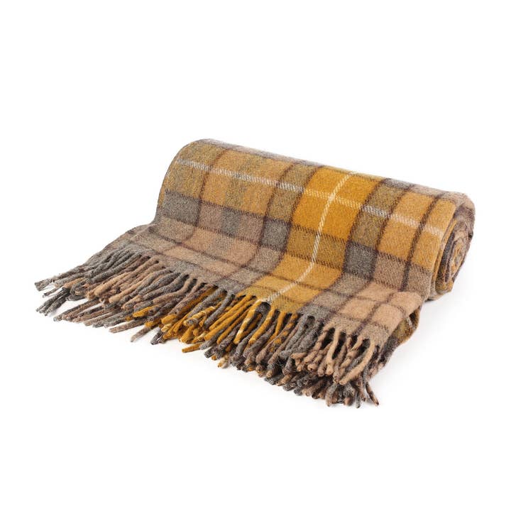 100% Wool Edinburgh Blankets – Natural Buchanan for wholesale by British & Irish Imports
